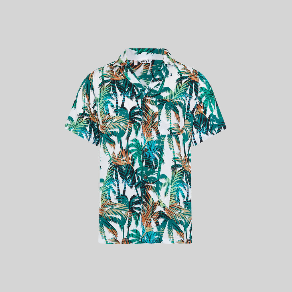 CAMISA HOMBRE CUELLO SOLAPA HAWAI - Gary's