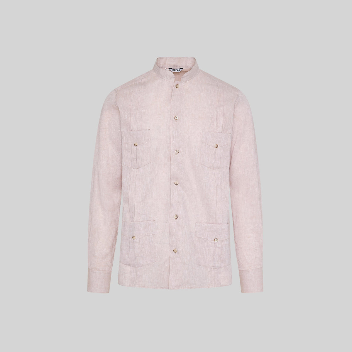 GUAYABERA HOMBRE CUELLO MAO BORNEO - Gary's