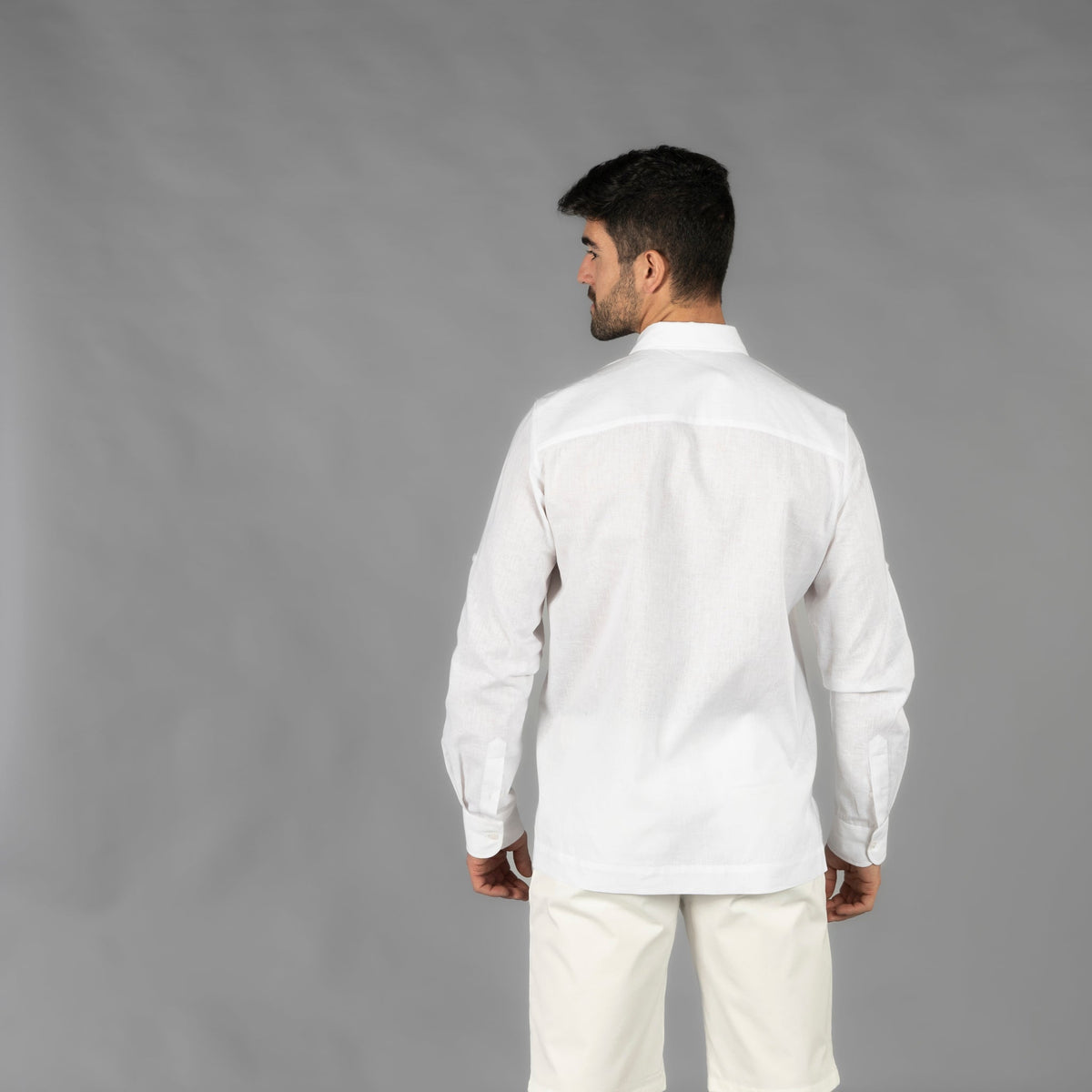 GUAYABERA HOMBRE CUELLO CAMISERO SALOMON - Gary's