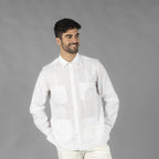 GUAYABERA HOMBRE CUELLO CAMISERO SALOMON - Gary's