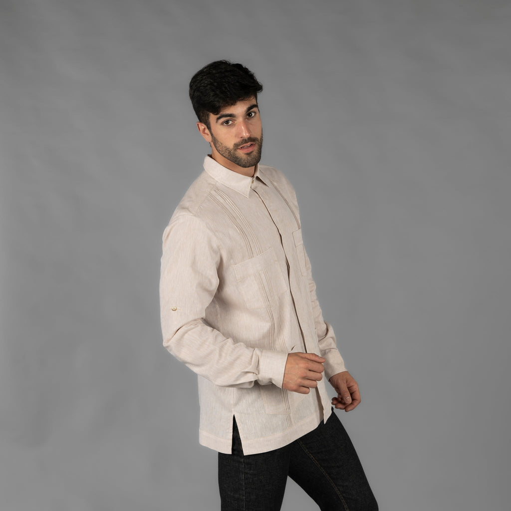 GUAYABERA HOMBRE CUELLO CAMISERO SALOMON - Gary's