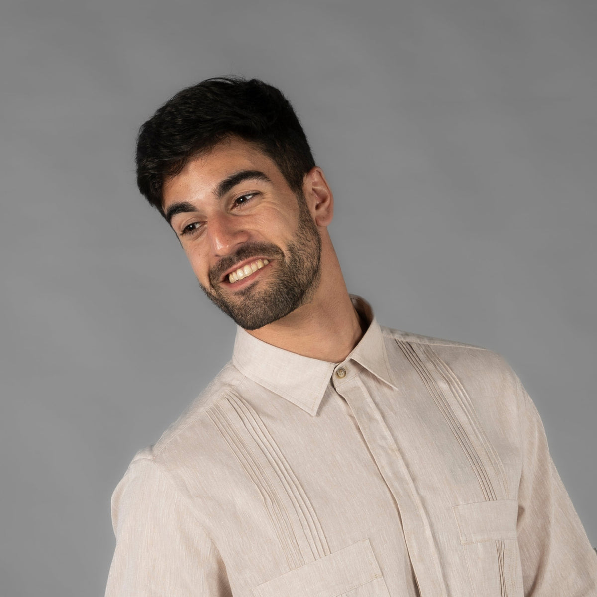 GUAYABERA HOMBRE CUELLO CAMISERO SALOMON - Gary's