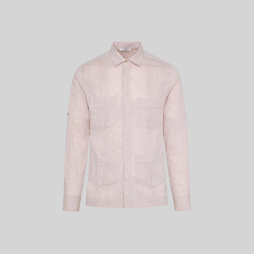 GUAYABERA HOMBRE CUELLO CAMISERO SALOMON - Gary's
