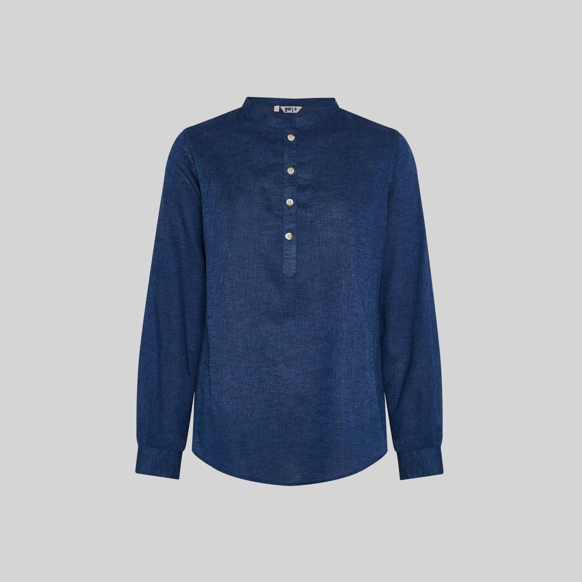 CAMISA MUJER LINO/COTTON CUELLO MAO KAULA - Gary's