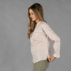 CAMISA MUJER LINO/COTTON CUELLO MAO KAULA - Gary's
