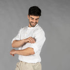 CAMISA HOMBRE LINO/COTTON CUELLO MAO TIWI - Gary's