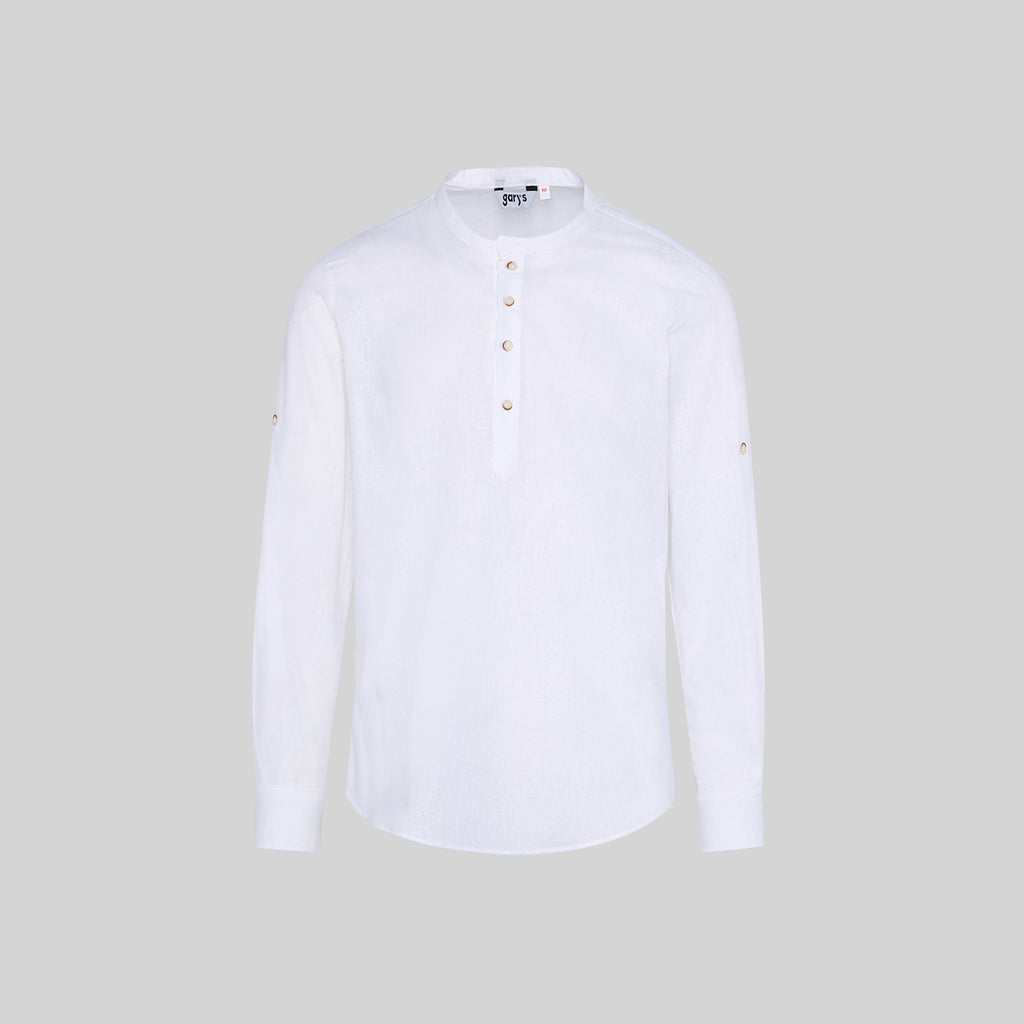 CAMISA HOMBRE LINO/COTTON CUELLO MAO TIWI - Gary's