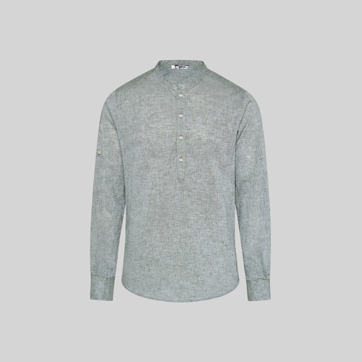 CAMISA HOMBRE LINO/COTTON CUELLO MAO TIWI - Gary's