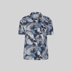 CAMISA MUJER CUELLO SOLAPA HAWAIANA - Gary's