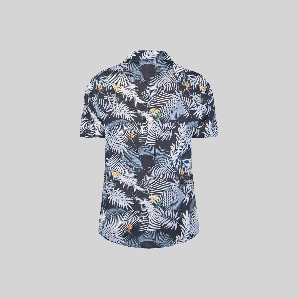 CAMISA MUJER CUELLO SOLAPA HAWAIANA - Gary's