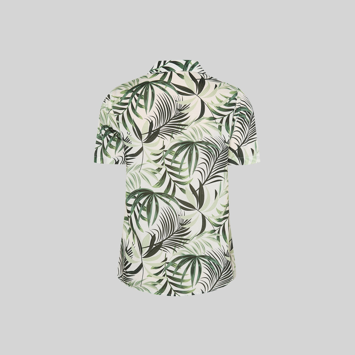 CAMISA MUJER CUELLO SOLAPA HAWAIANA - Gary's