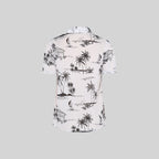 CAMISA MUJER CUELLO SOLAPA HAWAIANA - Gary's