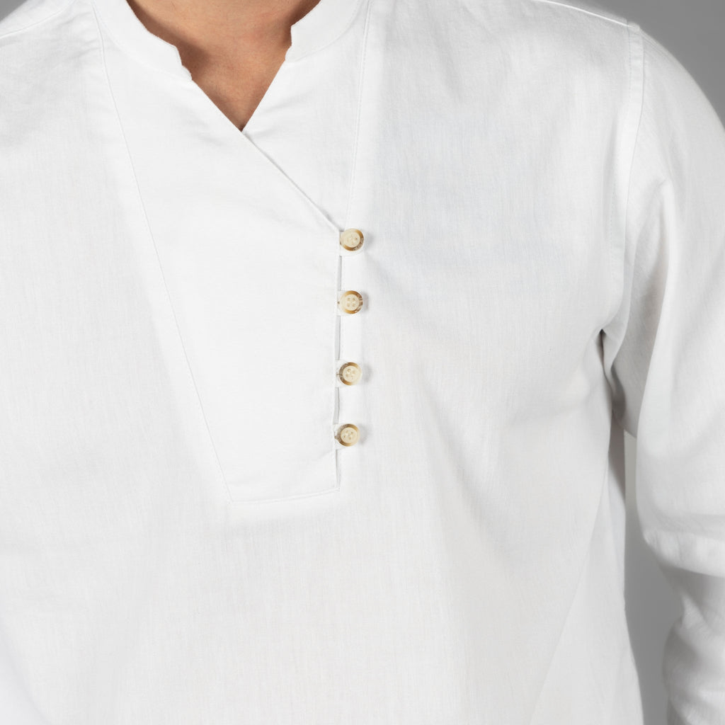 CAMISA HOMBRE CHAMBRAY CUELLO MAO NIAS - Gary's