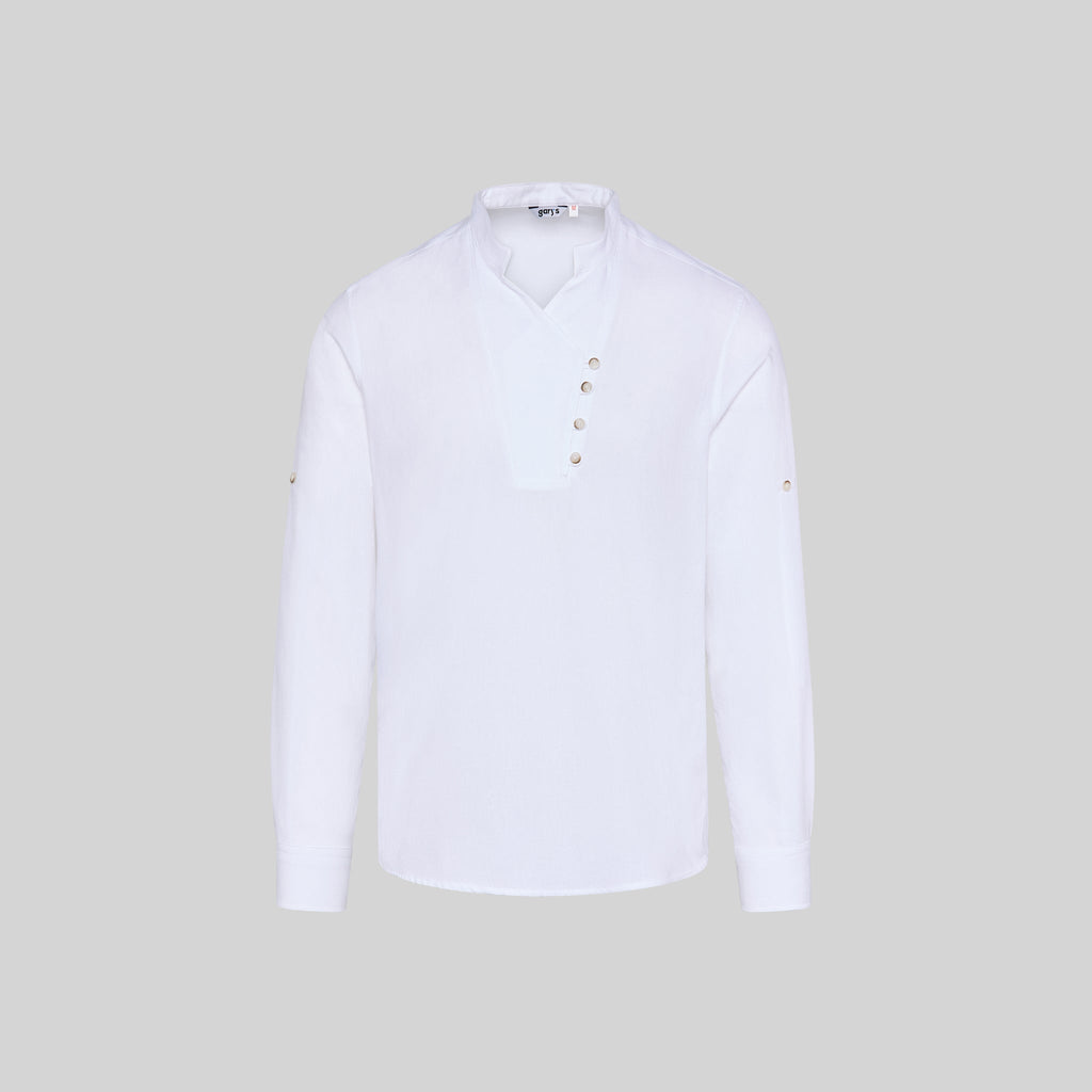 CAMISA HOMBRE CHAMBRAY CUELLO MAO NIAS - Gary's