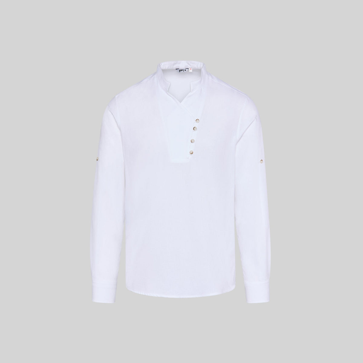 CAMISA HOMBRE CHAMBRAY CUELLO MAO NIAS - Gary's