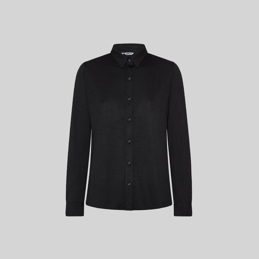 CAMISA MUJER INTERLOCK CUELLO CAMISERO CERDEÑA - Gary's