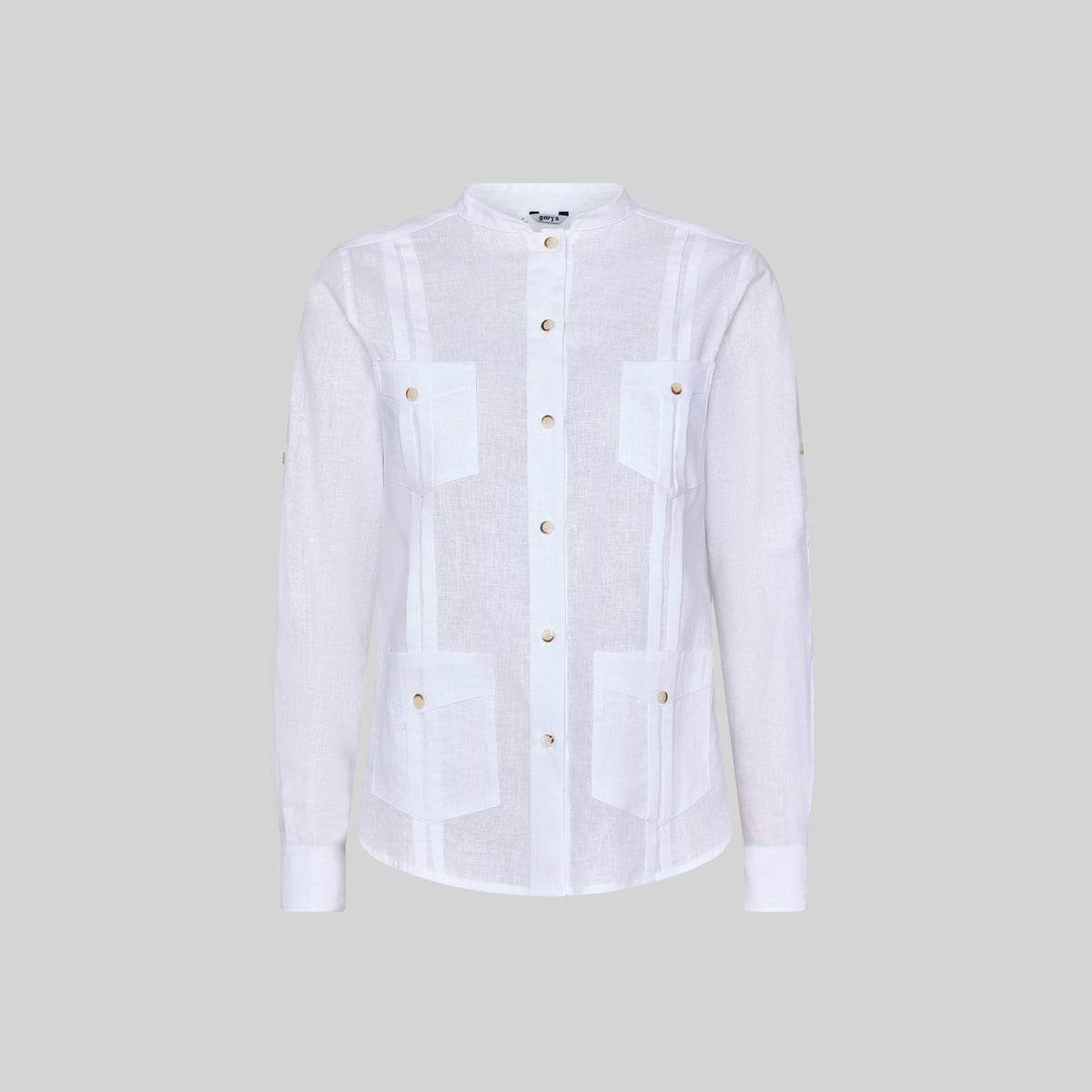 GUAYABERA MUJER CUELLO MAO ISABELA - Gary's