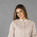 GUAYABERA MUJER CUELLO MAO ISABELA - Gary's