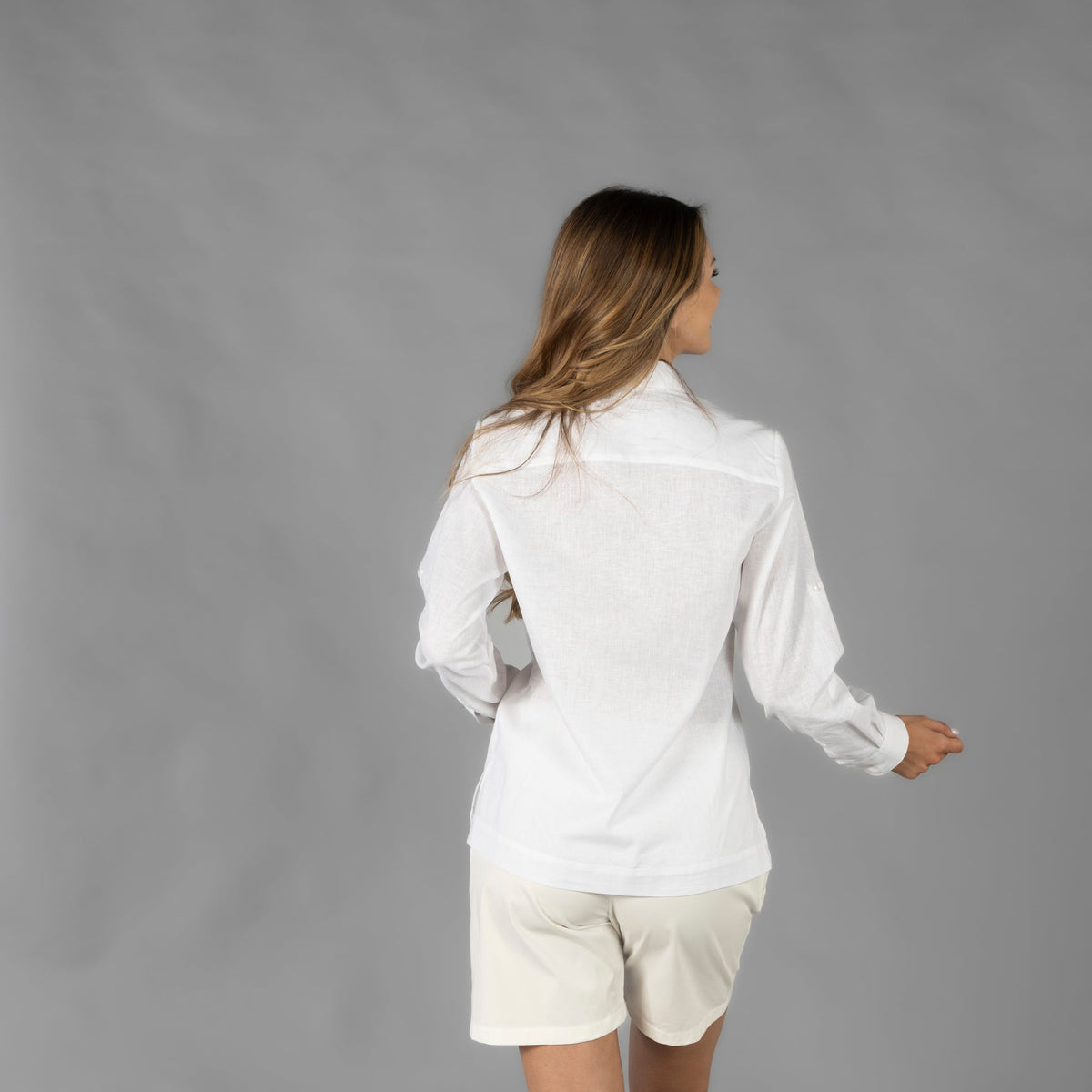 GUAYABERA MUJER CUELLO CAMISERO SUMATRA - Gary's