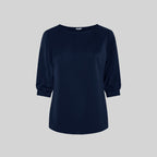 BLUSA MUJER MANGA RIZADA ROSANNA - Gary's