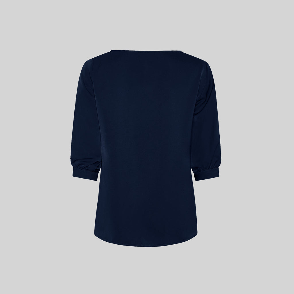 BLUSA MUJER MANGA RIZADA ROSANNA - Gary's