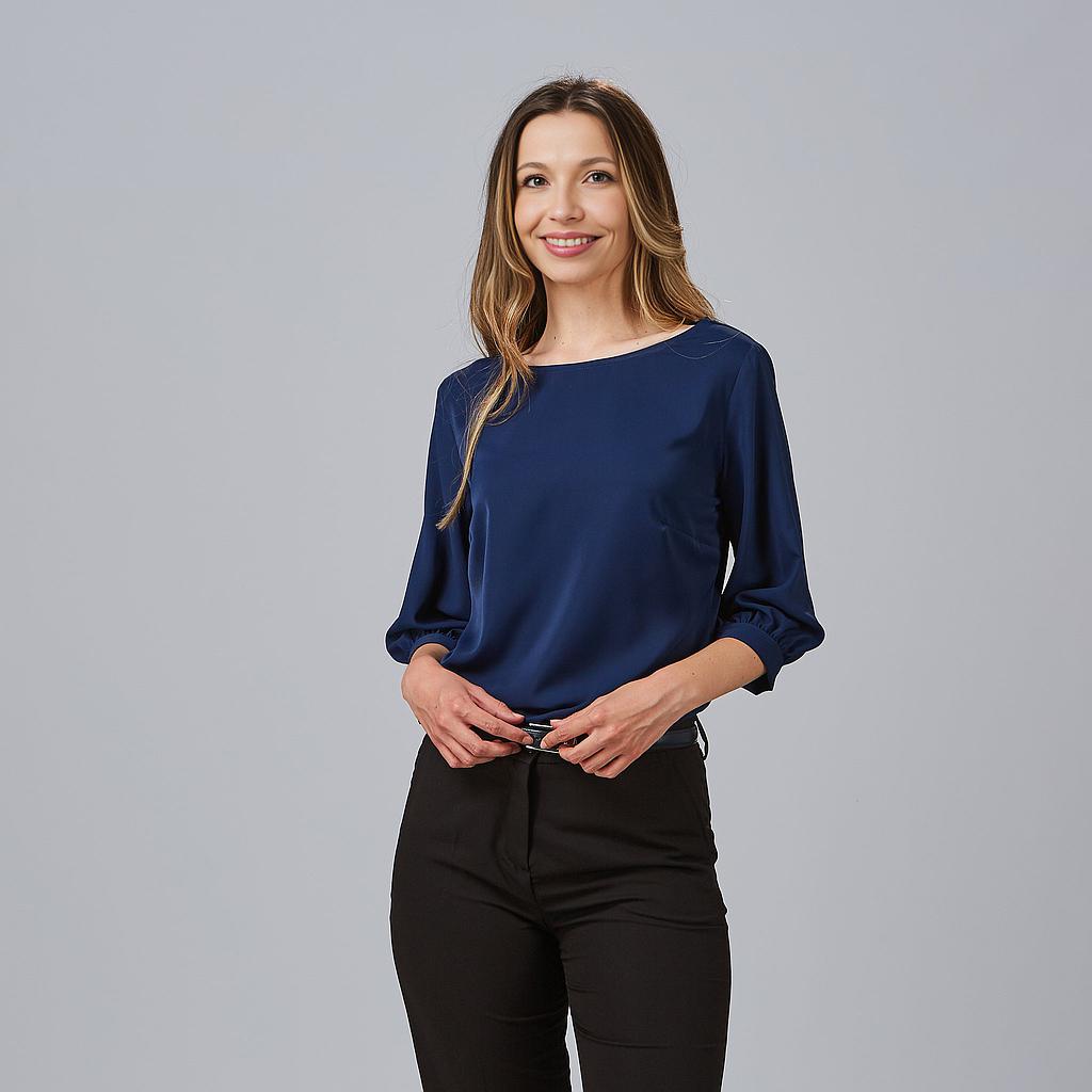BLUSA MUJER MANGA RIZADA ROSANNA - Gary's