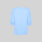 BLUSA MUJER MANGA RIZADA ROSANNA - Gary's