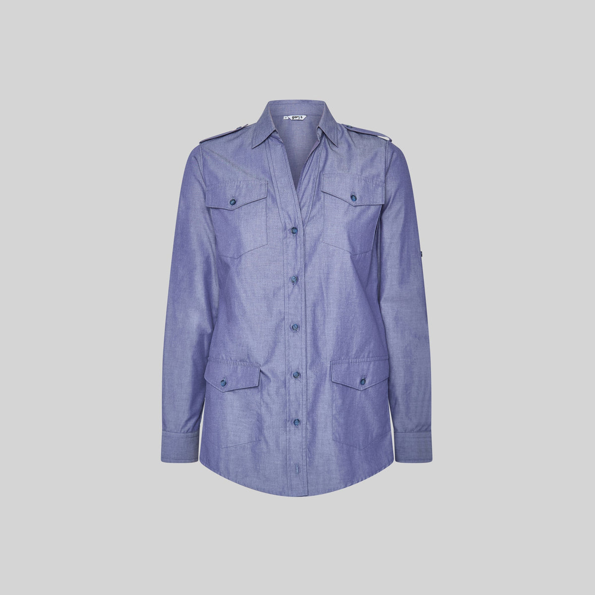 CAMISA MUJER MANGA ROLL UP DANIELA - Gary's