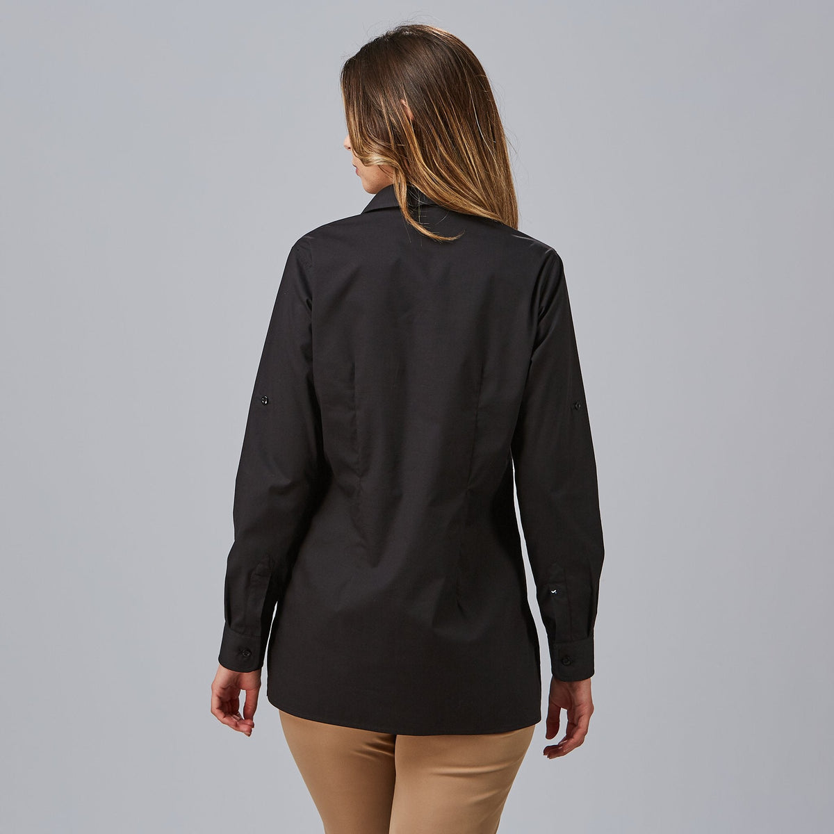CAMISA MUJER MANGA ROLL UP LIVIA - Gary's