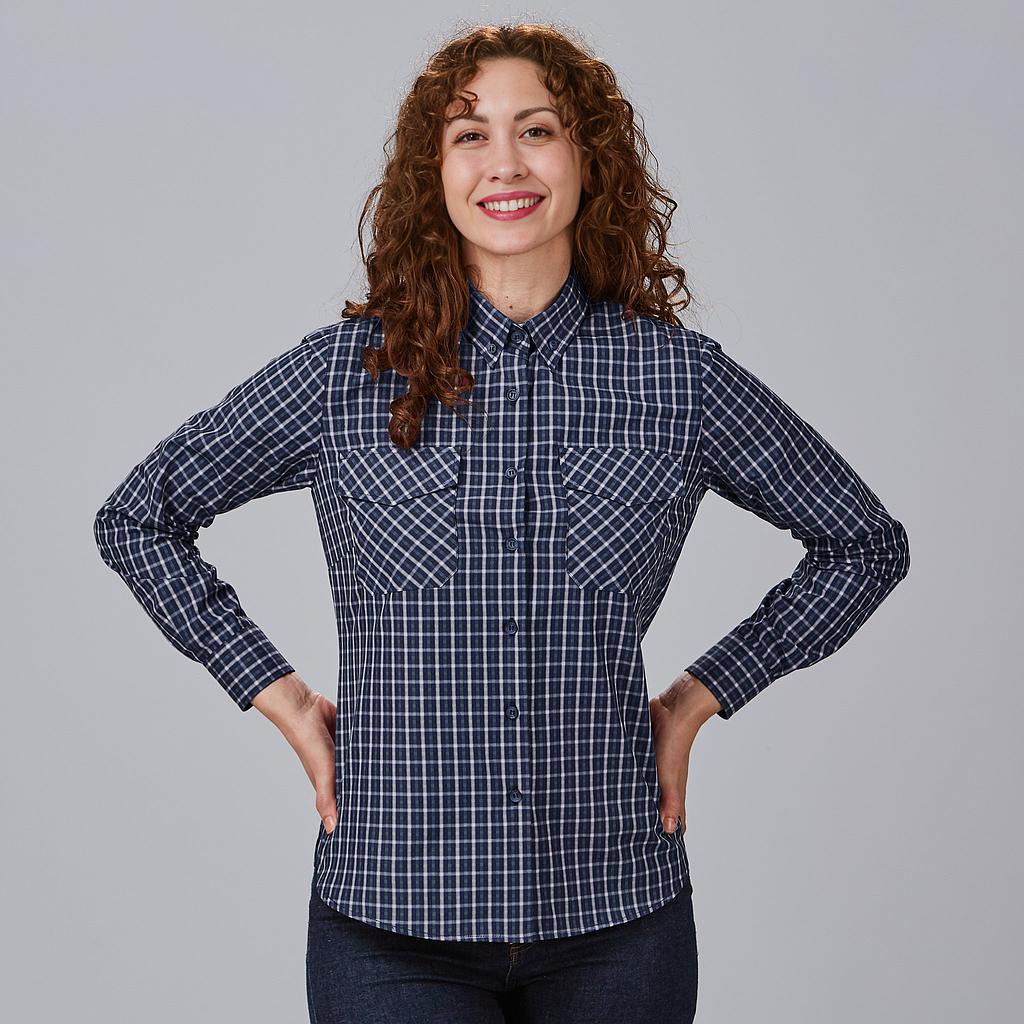 CAMISA MUJER CUADROS CATERINA - Gary's