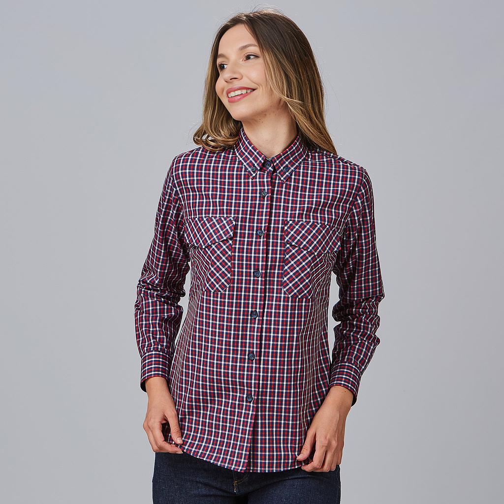 CAMISA MUJER CUADROS CATERINA - Gary's