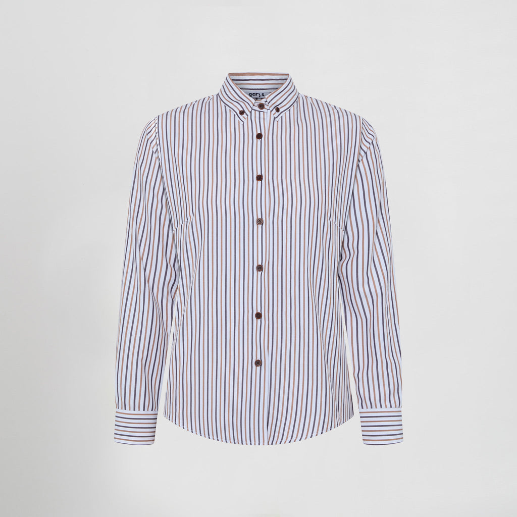 CAMISA MUJER RAYAS BICOLOR SIMONETTA - Gary's