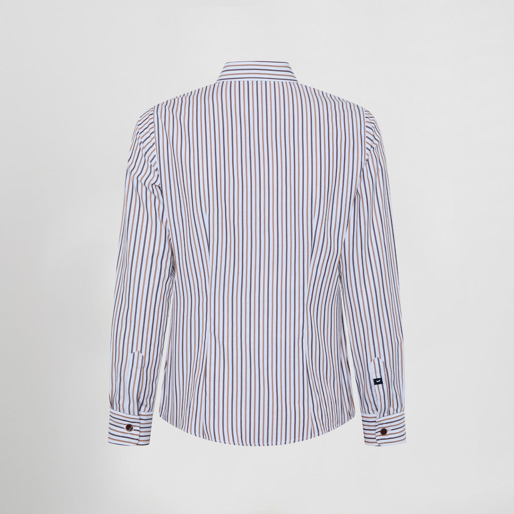 CAMISA MUJER RAYAS BICOLOR SIMONETTA - Gary's