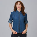 CAMISA MUJER TEJANO FINO LAVADO VALERIA - Gary's