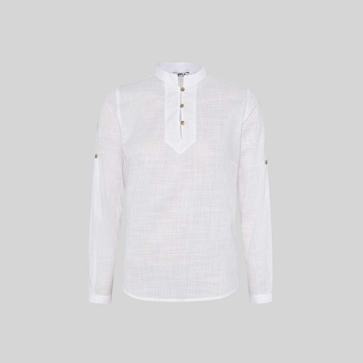 CAMISA MUJER FALSO LINO FLORA - Gary's