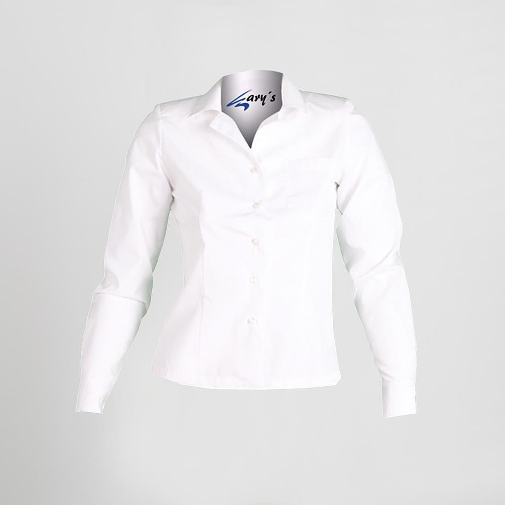 BLUSA CAMARERA ENTALLADA M/LARGA - Gary's