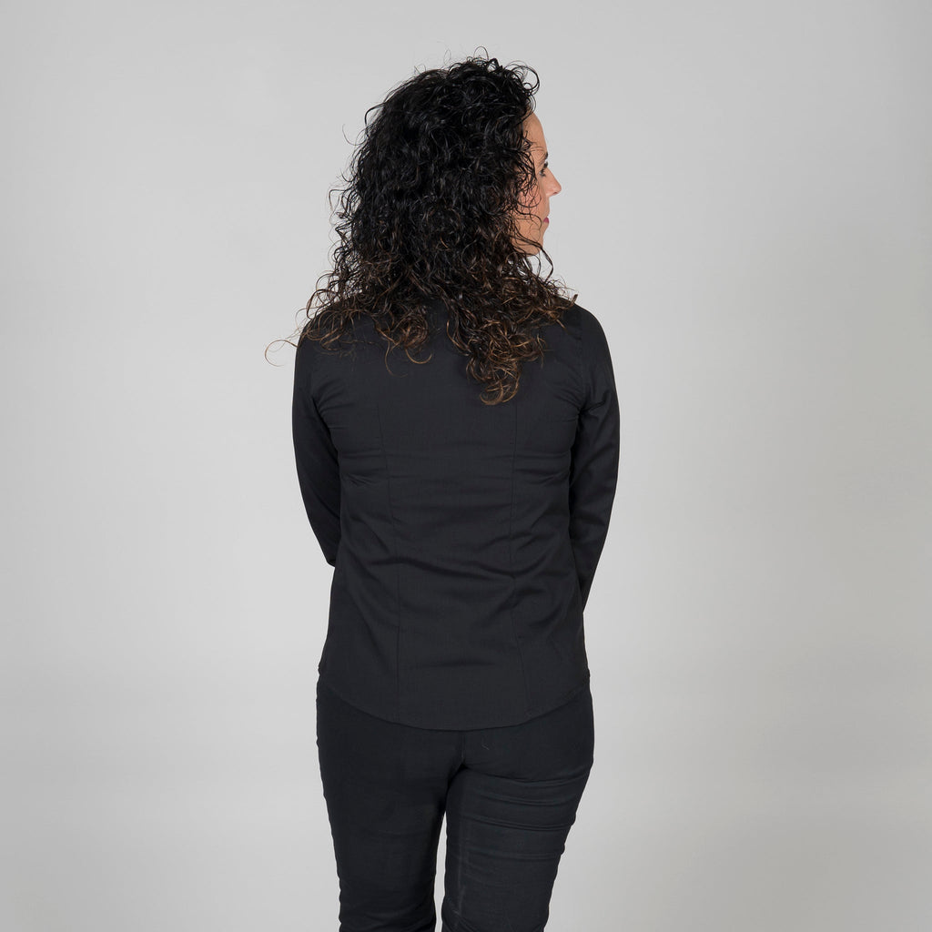 BLUSA MUJER BOTON OCULTO M/L - Gary's