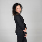 BLUSA MUJER BOTON OCULTO M/L - Gary's