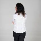 BLUSA MUJER BOTON OCULTO M/L - Gary's