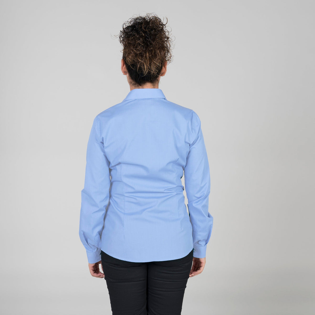BLUSA MUJER BOTON OCULTO M/L - Gary's