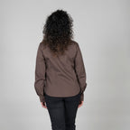 BLUSA MUJER BOTON OCULTO M/L - Gary's
