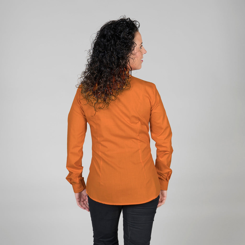 BLUSA MUJER BOTON OCULTO M/L - Gary's
