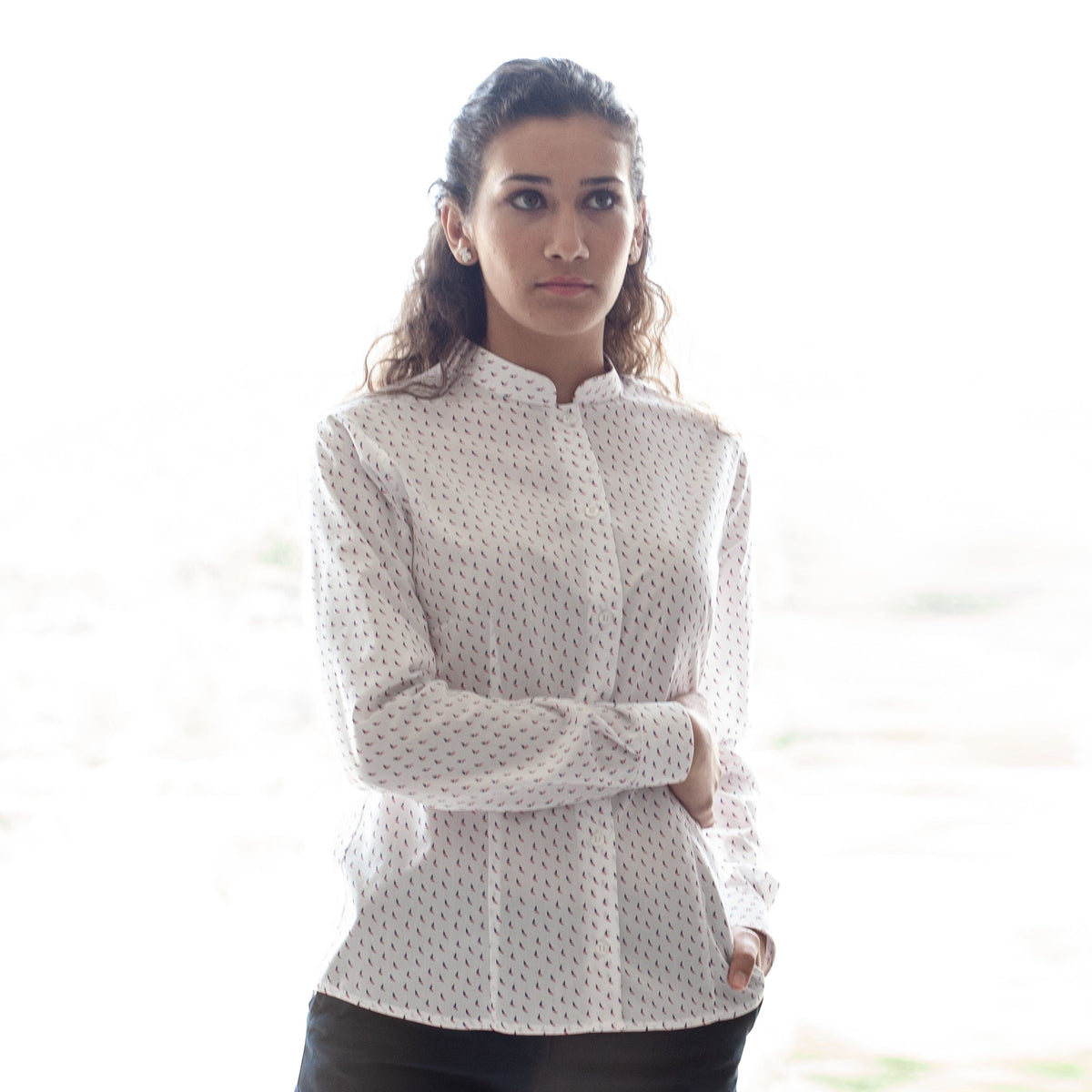 CAMISA MUJER FIORELLA POPELIN - Gary's