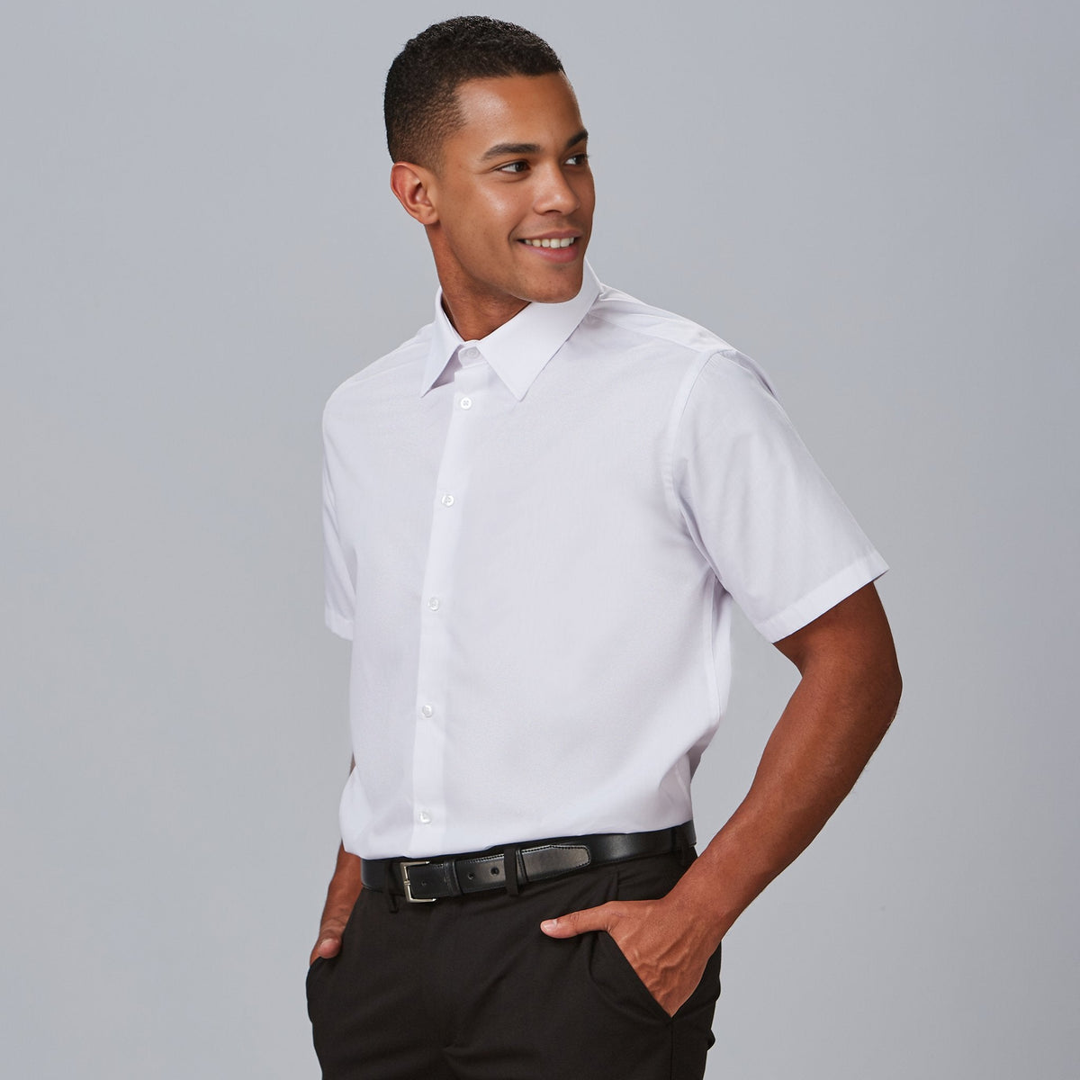 CAMISA HOMBRE M/C SLIM FIT ELASTAN - Gary's