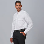 CAMISA UNISEX CHARRETERAS M/L ELASTAN - Gary's