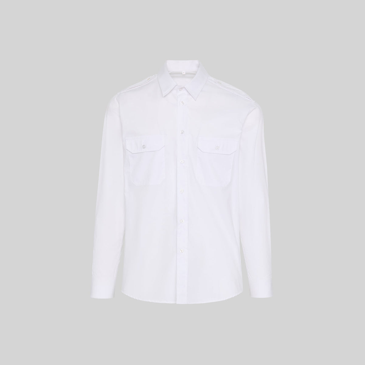 CAMISA UNISEX CHARRETERAS M/L ELASTAN - Gary's