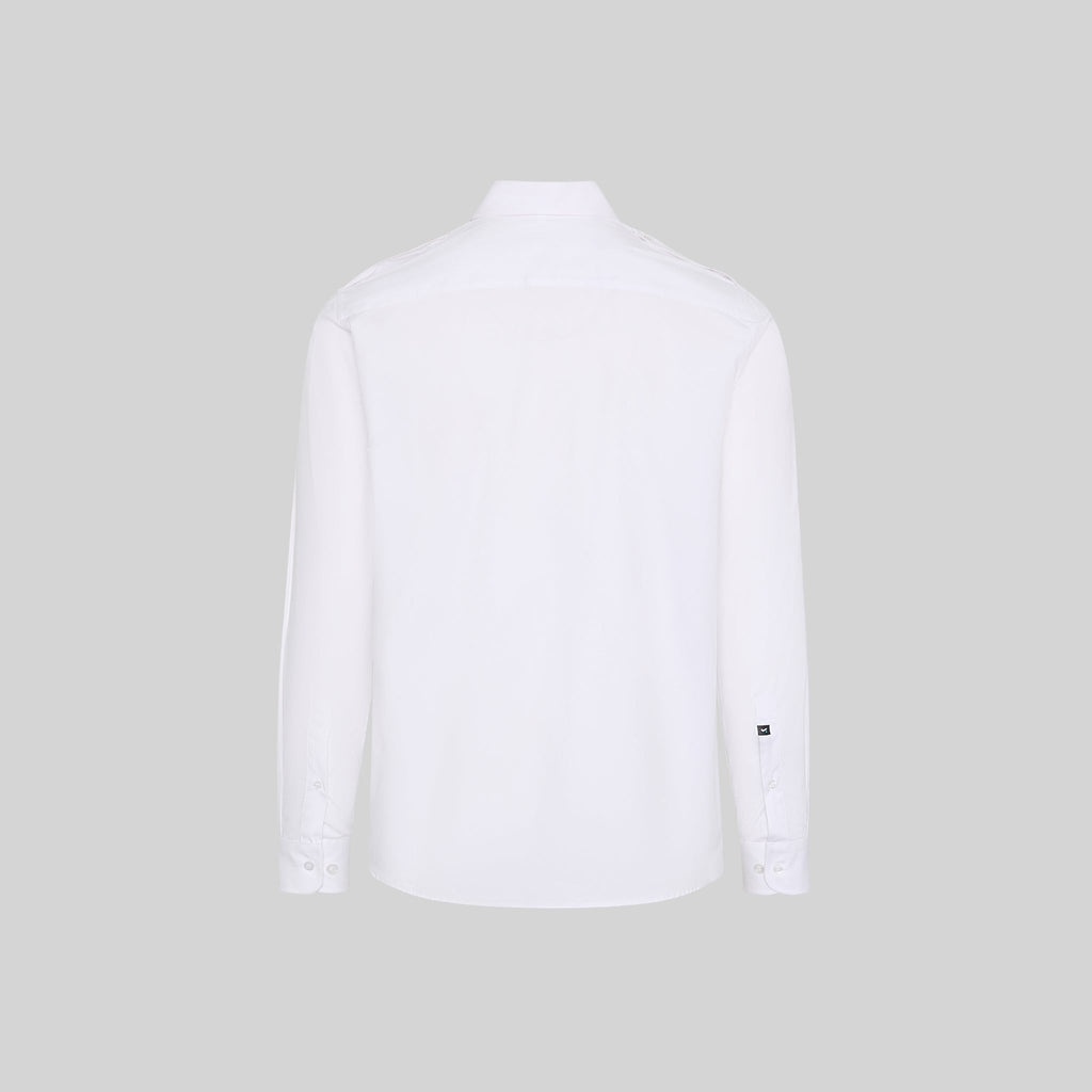 CAMISA UNISEX CHARRETERAS M/L ELASTAN - Gary's