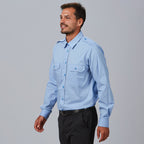 CAMISA UNISEX CHARRETERAS M/L ELASTAN - Gary's