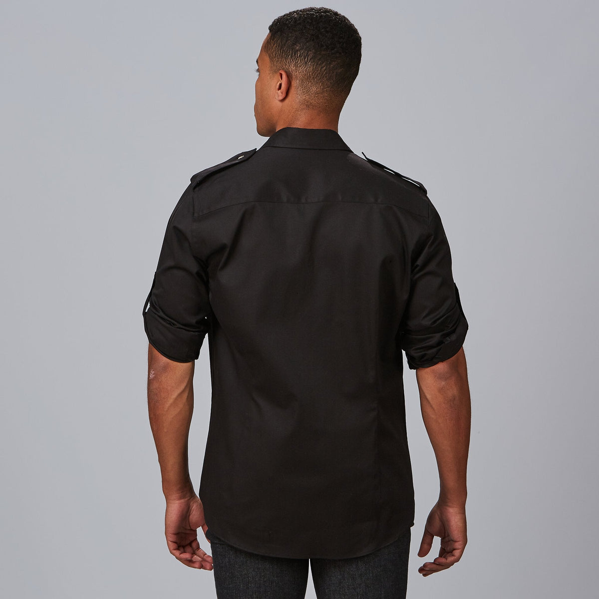 CAMISA UNISEX MANGA ROLL UP MICHELE - Gary's