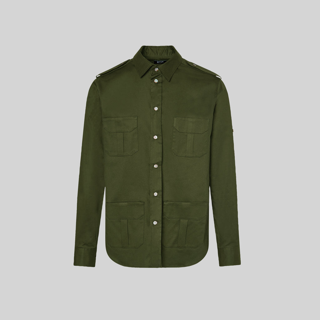 CAMISA UNISEX MANGA ROLL UP MICHELE - Gary's